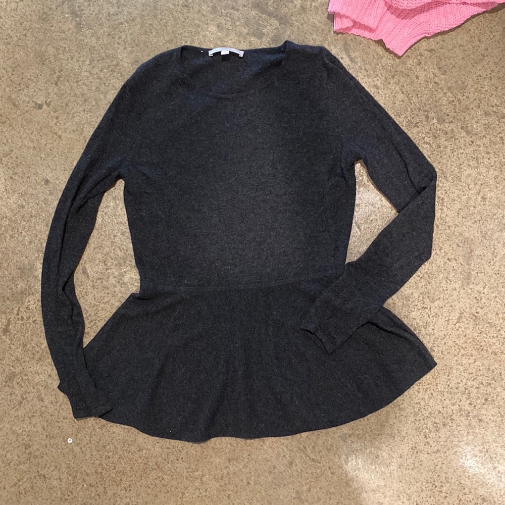 Loft peplum sweater